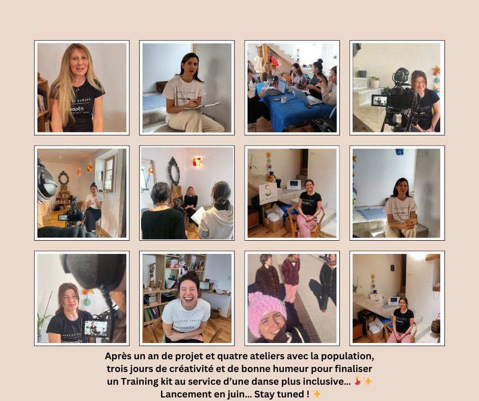 L'équipe au grand complet s'est retrouvée à Mont-Dauphin du 20 au 22 février 2025 pour finaliser le training kit écrit et réaliser les vidéos des tutoriels.