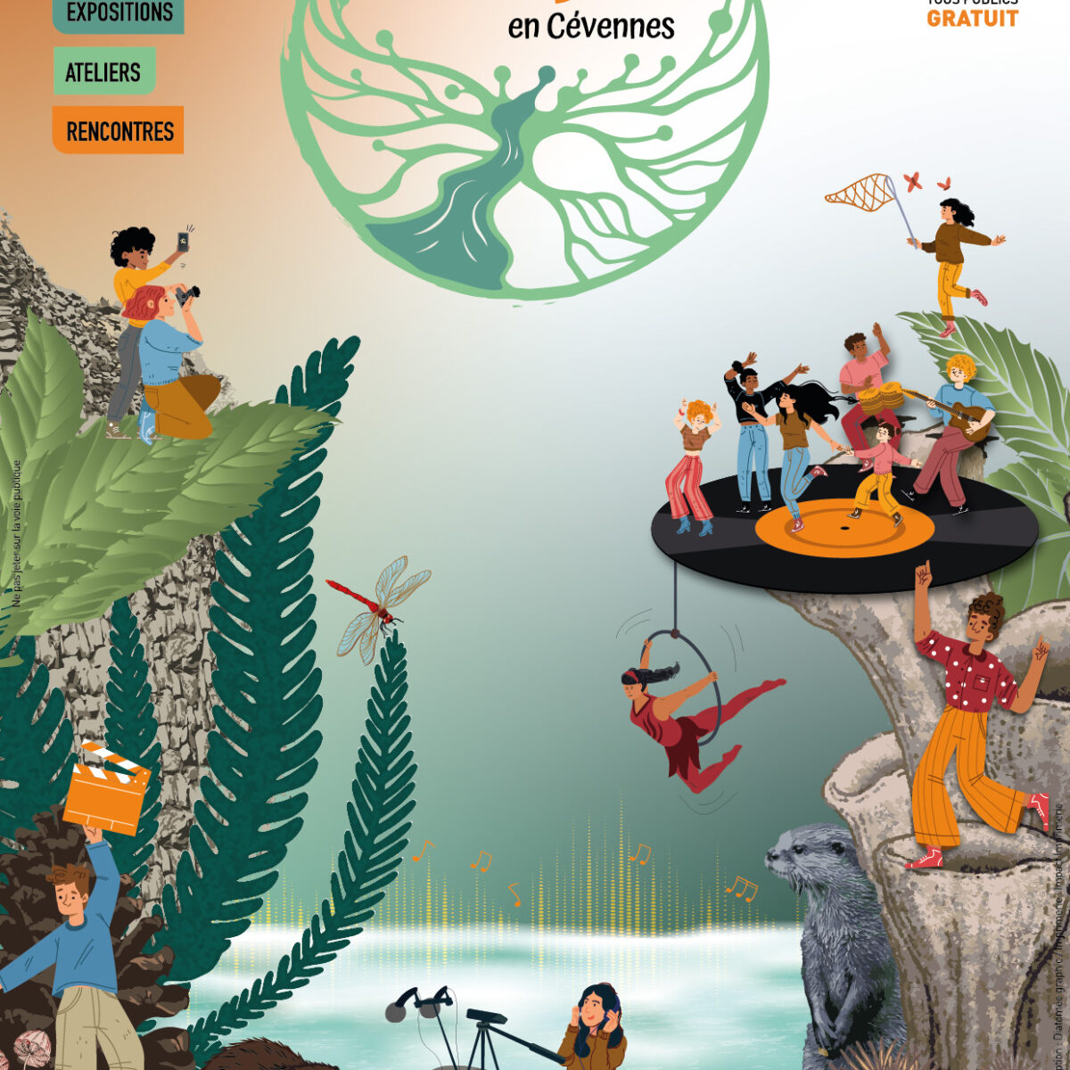 Affiche Festival du Vivant A4 Alès